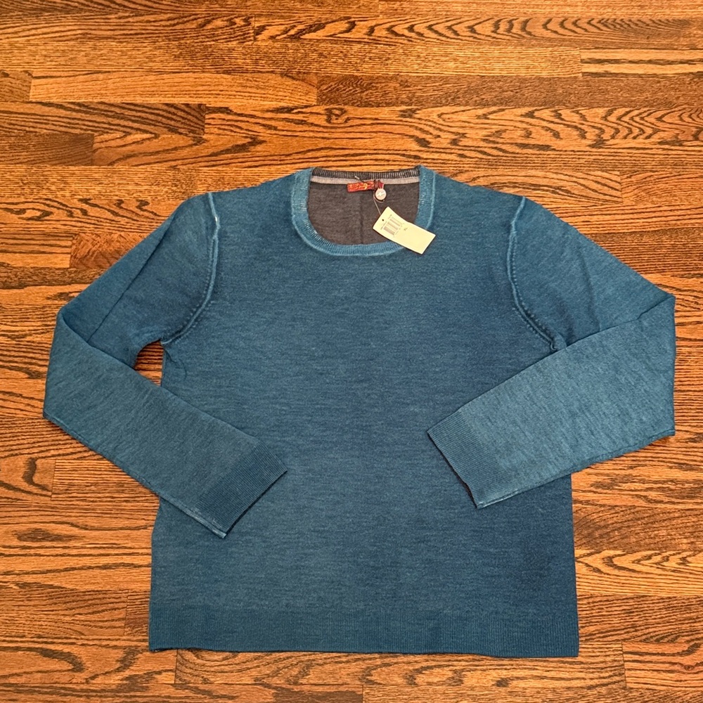 Men’s 7 for All Mankind 100 percent wool crew neck sweater new with tags size XL
